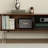 Modern Walnut TV Stand-107122730