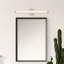 Vire 24-in Black dimmable LED Wall Sconce-726240513