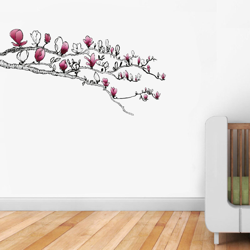 Plants & Flowers Non-Wall Damaging Wall Decal