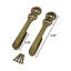 Clips porte-tapis d'escalier en laiton coulé massif 5,25 po