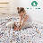 LOOM & LUXE Collection Beige/Geometric Non-Shedding Area Rug-622586954