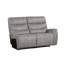 Ensemble de canapé modulaire inclinable manuel 3 pièces Folu, dossier gris doux-118445173