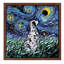 Dalmatian Night by Aja Trier - Painting on Canvas-885277958-895466413