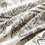 4 pièces édredon imprimé avec coussin décoratif double / grand. Noir. Tissu en microfibre. . Pièce d'inspiration mondiale. Lavable en noir / microfibre. .
