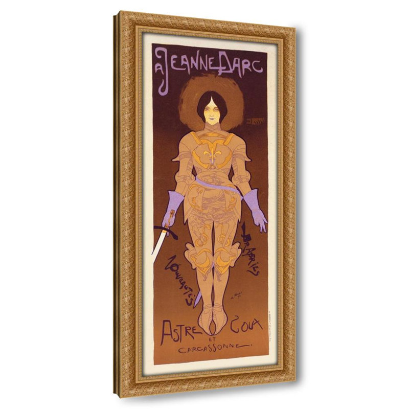 A Jeanne D'arc (1898), H 24 po x l 12 po