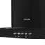 Abode Agch6031b 60cm Curved Glass Cooker Hood - Black