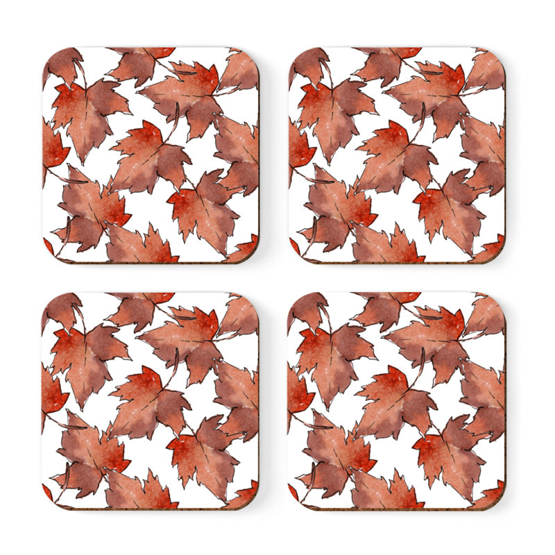 Sous-verres feuilles tombées automne automne
