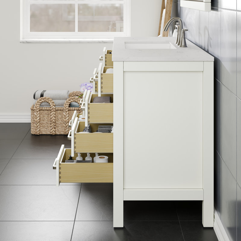 Minnich 60" Single Bathroom Vanity Set