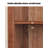 Ash Wood Bookshelf with Drawers-903655821-903655818