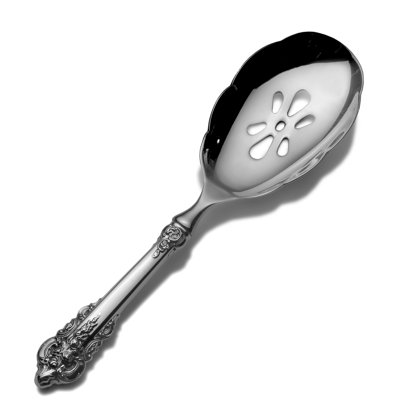 Grand Baroque Pierced Table Spoon