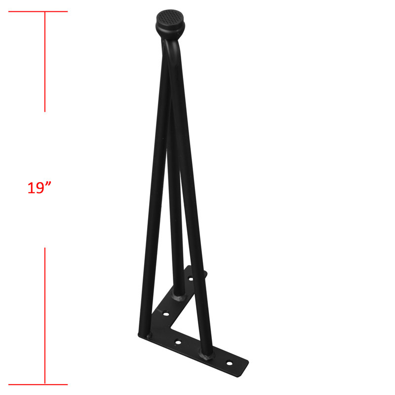 Table Leg, 48.3cm H x 12.1cm W x 12.1cm D