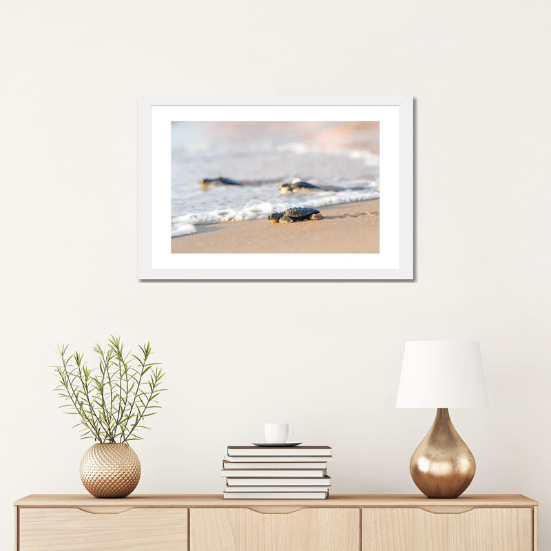 Reproduction de photo « Ridley’s Ridley I » par Larry Idem, Papier encadré blanc, Blanc, H 16 po x l 24 po x P 1 po