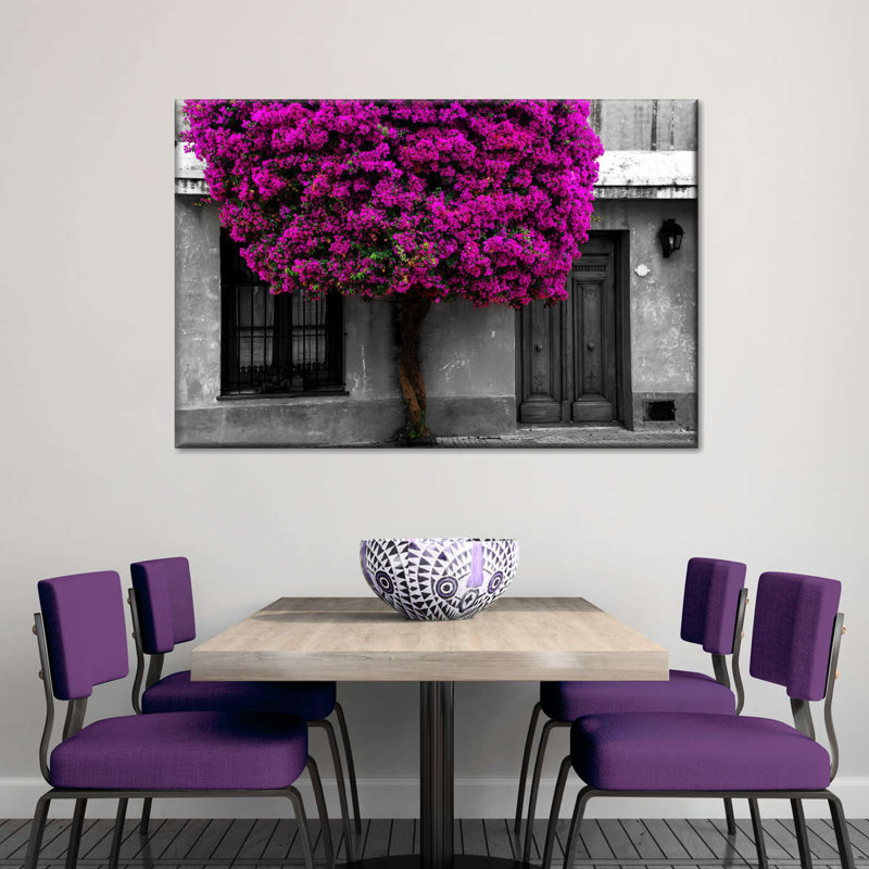 «Vivid House Tree Pop», reproduction sur toile, H 30 po x l 45 po x P 1,25 po