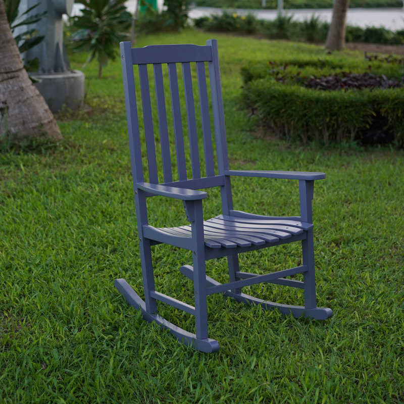 Chaise berçante Northbeam, Gris