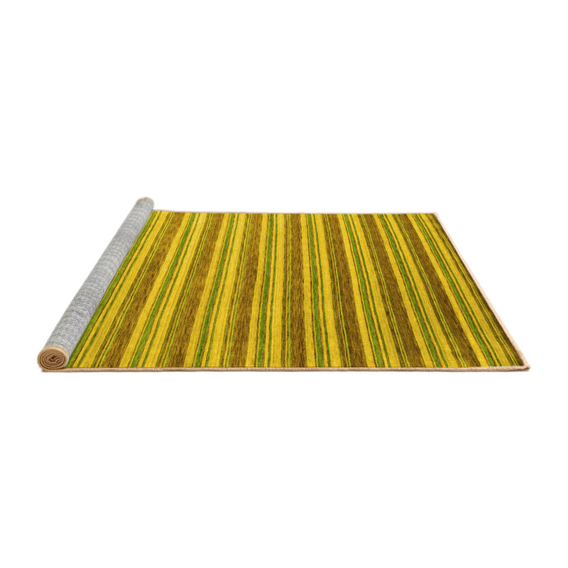 Harmann Performance Striped Indoor Rug, Square 6'