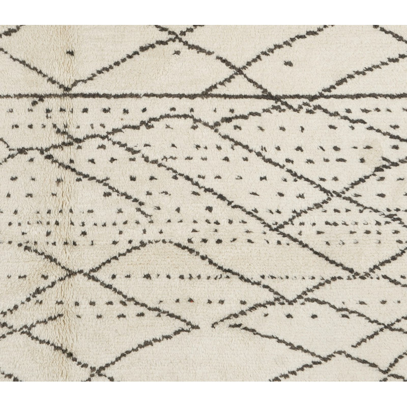 Tapis marocain moderne 100% laine Alezal