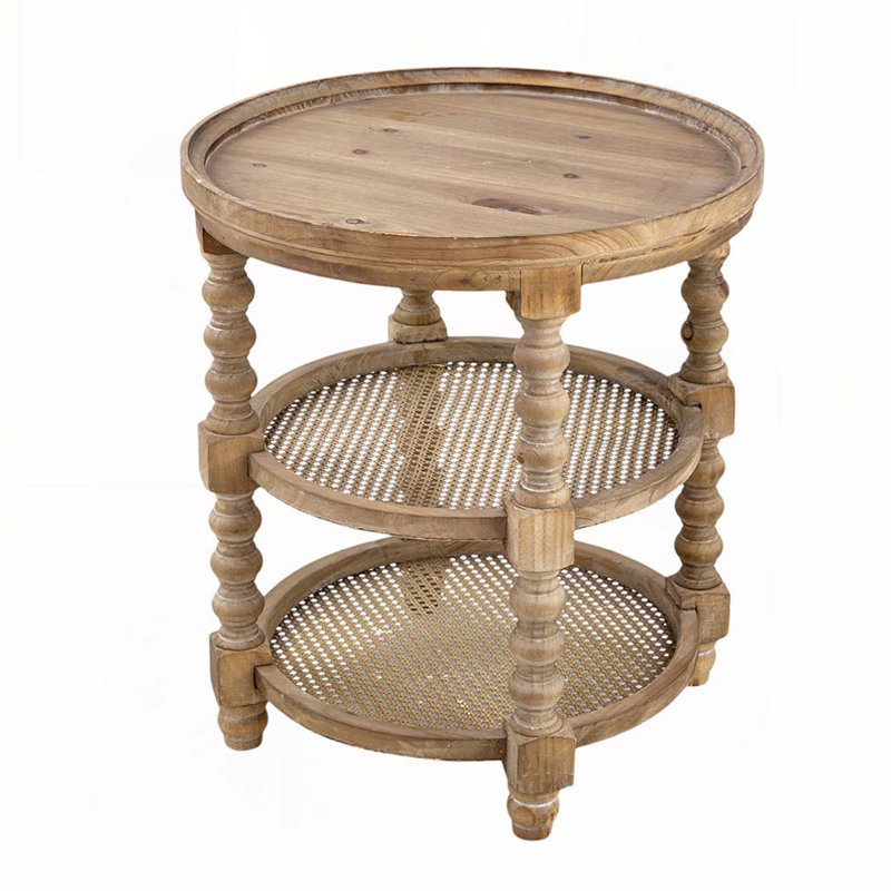Round 2-Tiered Coffee Table