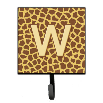 Porte-laisse giraffe monogramme et crochet mural