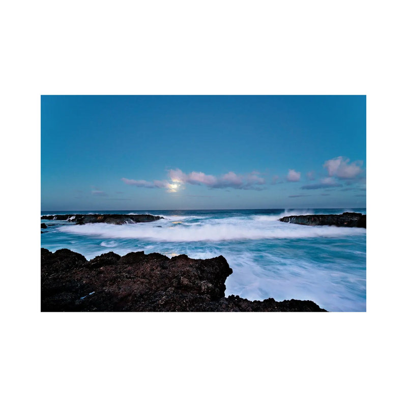 Blue Cove by Sean Davey - Wrapped Canvas Gallery-Wrapped Canvas Giclée, 101.6 cm H x 66.04 cm W x 1.91 cm D