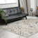 Fynton 1240 Transitional Marbled Blue Area Rug