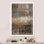 «Brown rencontre le gris», art abstrait moderne et contemporain sur toile