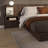 ZEN ALPHA Bedroom Platform Bed with Headboard and Wall Mounted Cube Nightstands (2) Easy Assembly No Box Spring Required-1600465786-1600465761