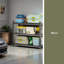 3-Layer Storage Rack, Metal Storage Rack, Adjustable Height Partition, Suitable For Living Room, Kitchen-1357433467