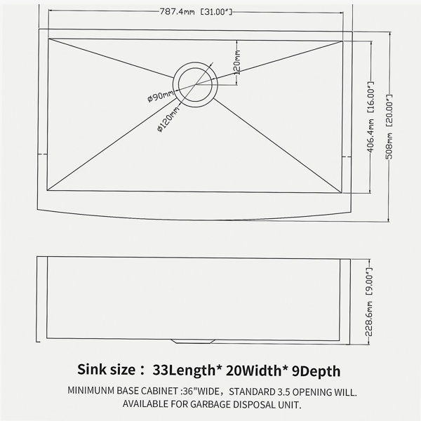 Dimensions du produit