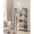 4-Tier Bookshelf, Storage Rack, Bookcase With Steel Frame-860420786