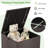 72 Gallons Gallon Wicker Deck Box in Brown
