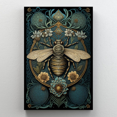 " Lilies And Bee "