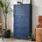 Drak Blue Solid wood Shoe Storage