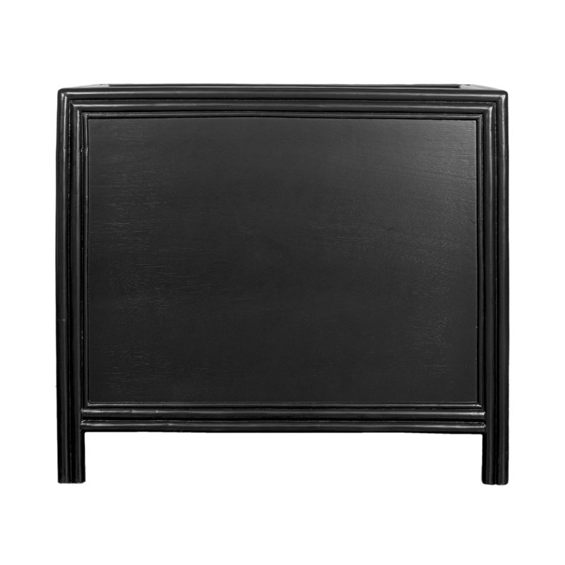 Aruba 4 - Drawer Nightstand, Black