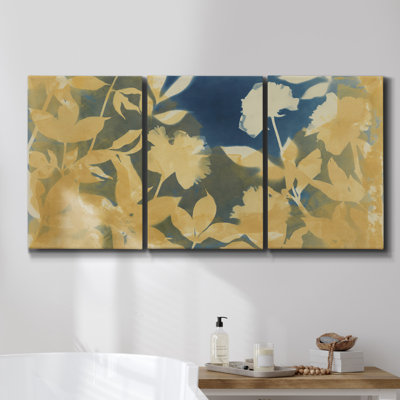 " Yellow Grapevines Forever " 3 - Pieces