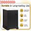 Meuble-lavabo de 20 po avec lavabo, armoire de salle de bain avec porte à fermeture douce, support de rangement et tablette réglable-108804093