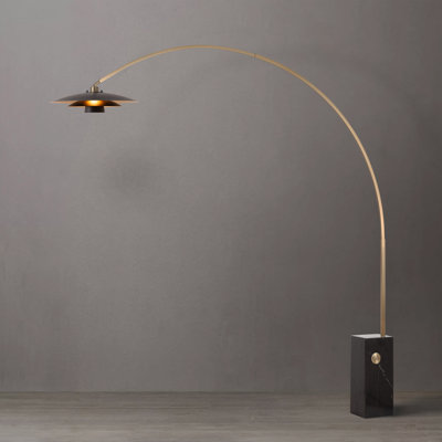 Muldoon 95 " Matte Arched Floor Lamp