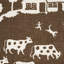 Farm Scene Fabric-24548242