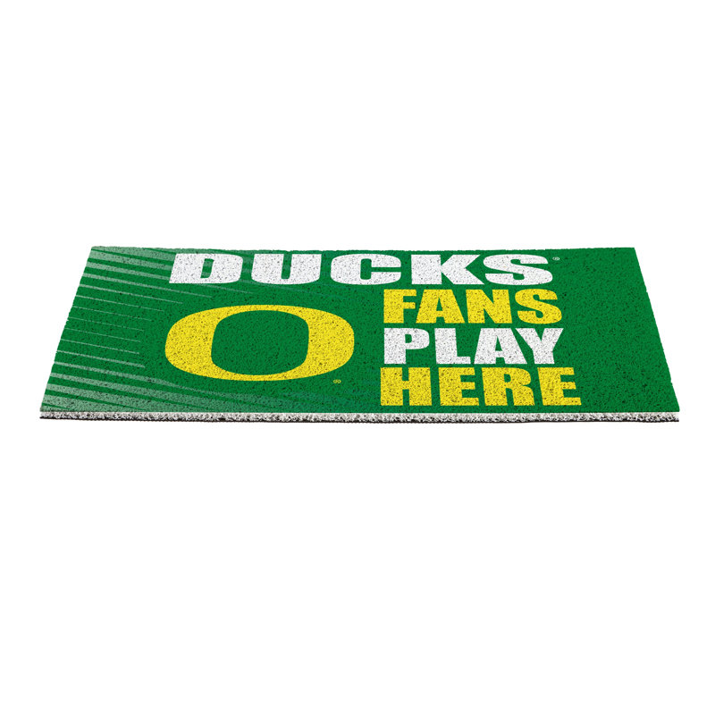 Tapis en PVC de l'Université de l'Oregon, 28 po x 16 po