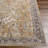 Everly Oriental Machine Made Power Loomed Polyester Area Rug in Gold-2138067660