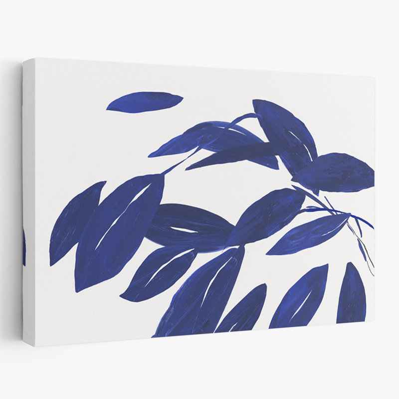 Plantes, fleurs, abstrait, paysage, nature, jour joyeux II, art mural, H 16 po x l 24 po