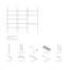 Branch 3 - Desk Shelving Unit-53580620