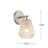 Higgins - 1-Light Wall Sconce - Wispy White Glassware Shade-744030243