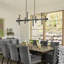 Trivon 8 - Light Dimmable Linear Kitchen Island Chandelier-1192634593
