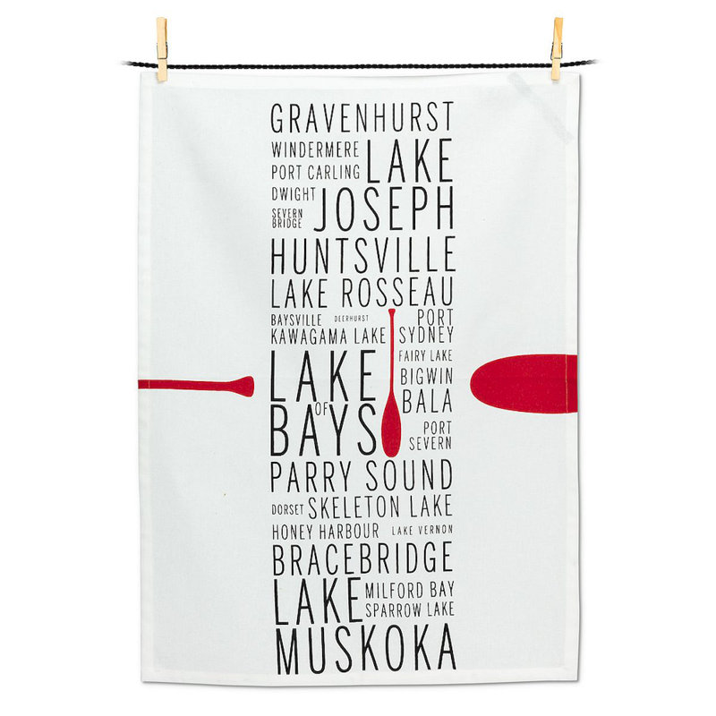 Serviette de thé Muskoka