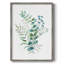 «Blue Mist Eucalyptus II», reproduction encadrée - bois massif 48638-804376409