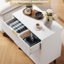 39.9cm W Manufactured Wood Bedside Table