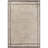 Addiscott Keynsham Border Wool Shag Rug-1613398614
