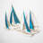 Hand-Painted Decorative Metal Wall Accessory, 49.6 x 27.6 inches | 100% Metal, Thickness: 0.06 inches | Unique Color Variations | Easy Wall Mounting | Perfect for Living Room, Bedroom & Office Décor
