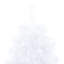 47.2'' H White Pine Flocked/Frosted Christmas Tree with LED Lights and Ball Ornaments-1818992215