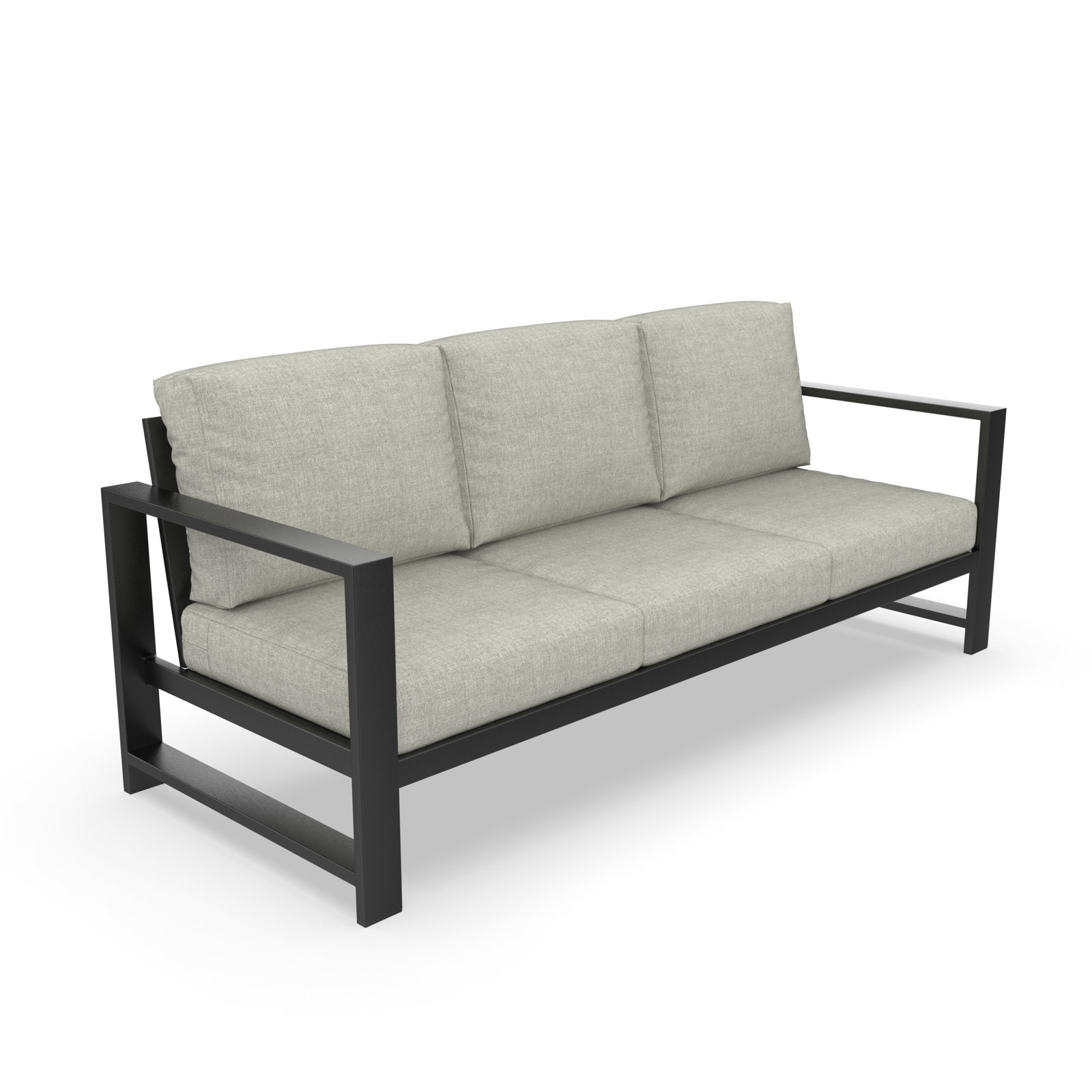 Dulcie 5-Person Sunbrella® Patio Seating Group, Canvas Granite Sunbrella® Canvas